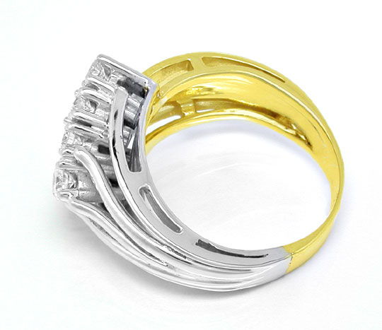 Foto 3 - Brillant Handarbeits-Ring einmaliges Design, S8907
